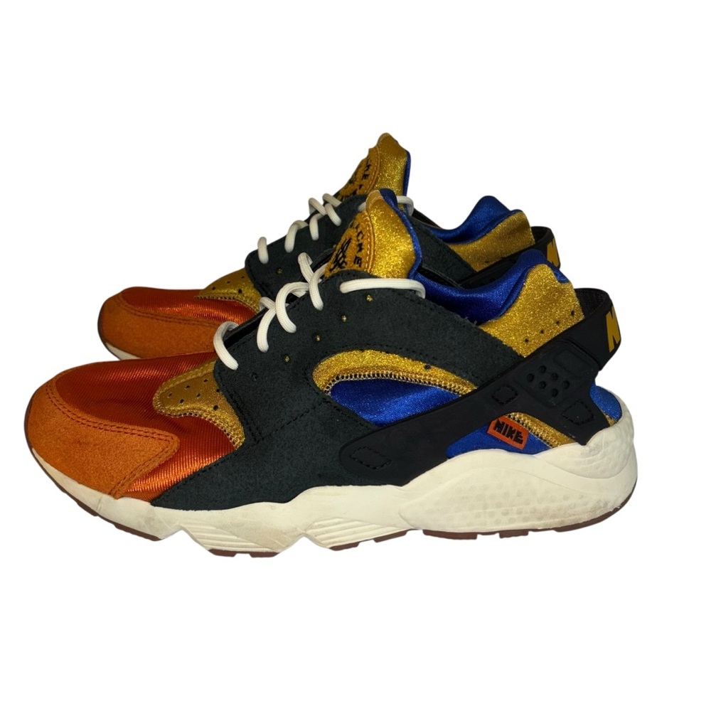 Nike Womens Air Huarache DO6681-700 Multicolor Lace-Up Sneakers Shoes Size 10